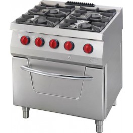FOURNEAU 4 FEUX / FOUR GAZ NOVAOSOGF8070 FOURNEAU 4 FEUX / FOUR GAZ NOVAOSOGF8070